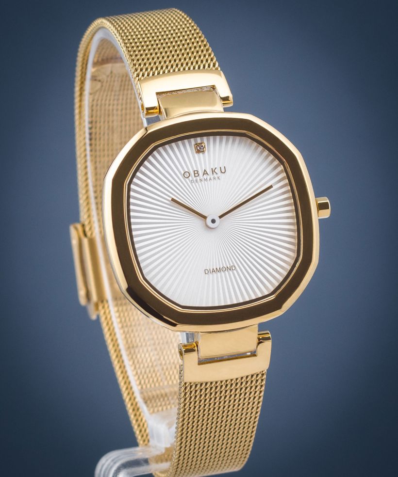 Orologio da Donna Obaku Brilliant Gold Diamond