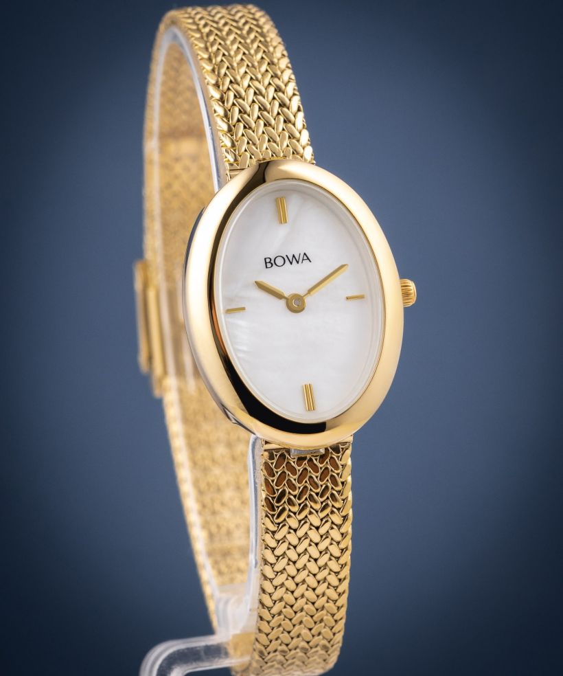 Orologio da Donna BOWA Oslo Pearl-Gold Mesh 23