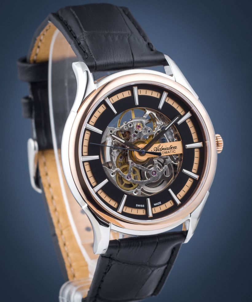 Orologio da Uomo Adriatica Skeleton Automatic