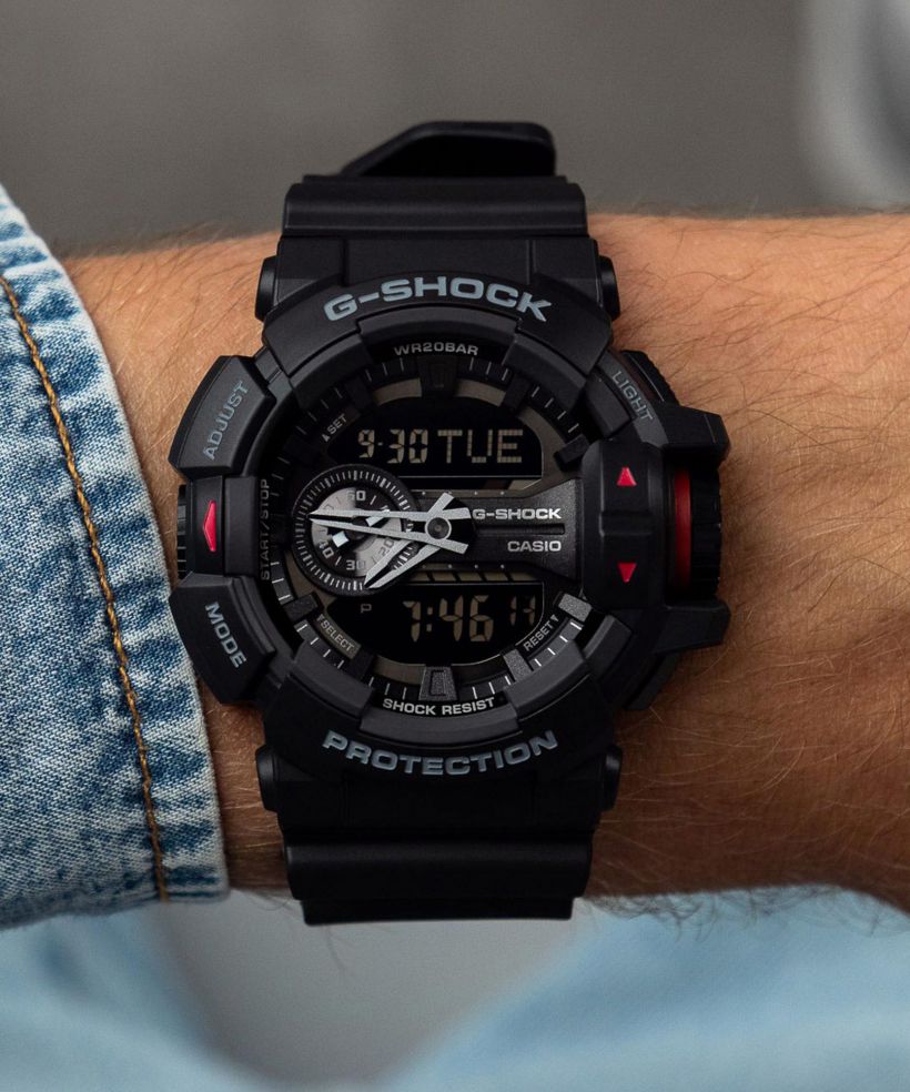 Casio G-Shock Orologio Uomo – Resistente Agli Urti, Analogico-Digitale, Impermeabile 20 Bar, Vetro Minerale