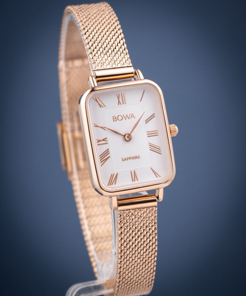 Orologio da Donna BOWA Dubai White Rose-Gold Mesh 20