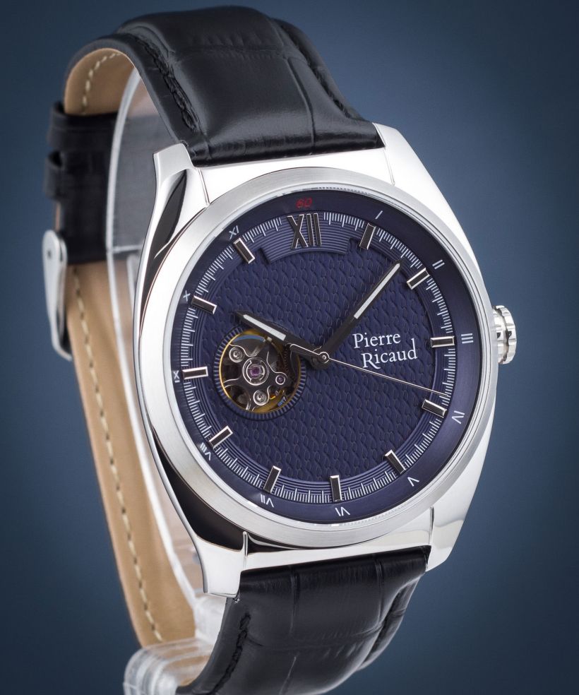 Orologio da Uomo Pierre Ricaud Automatic Open Heart