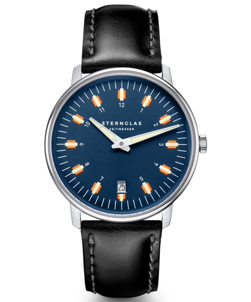 Orologio da Uomo Sternglas Egor Blue Silver