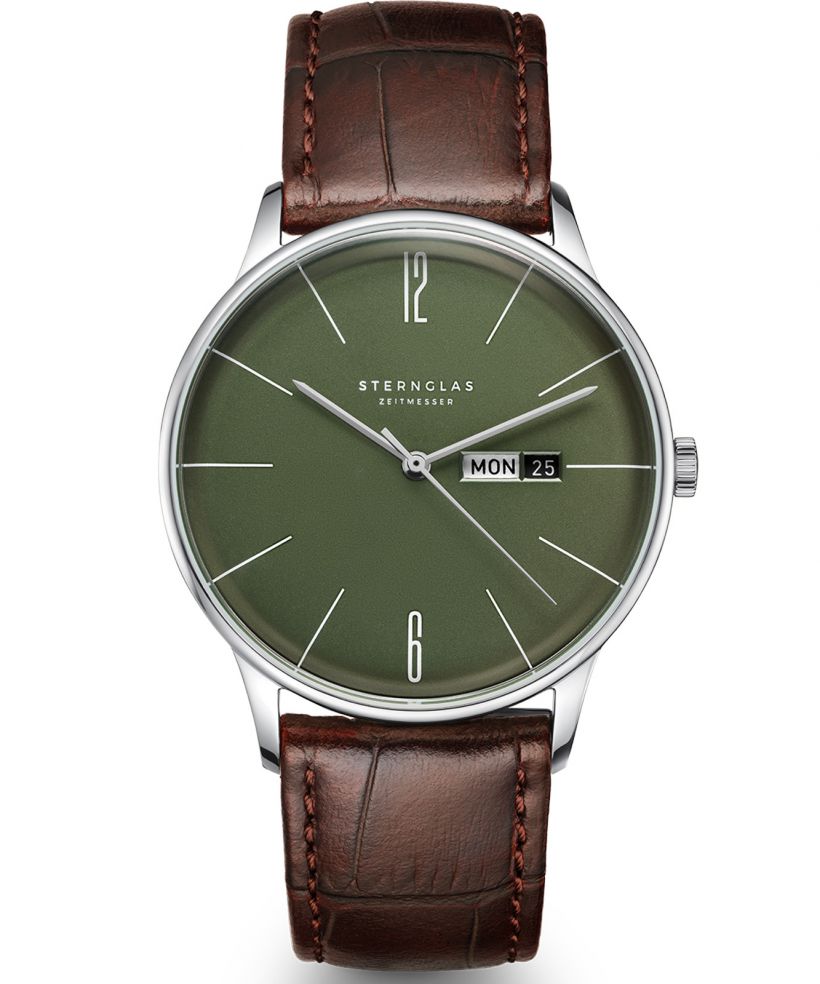 Orologio da Uomo Sternglas Berlin Olive Green