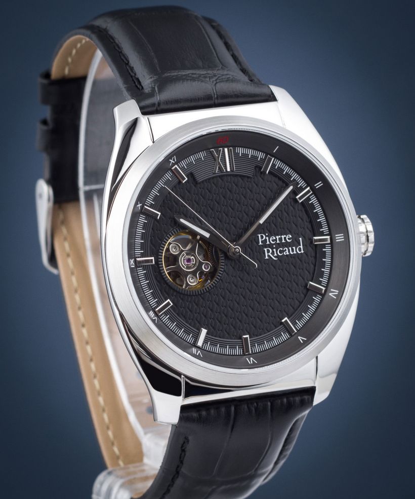 Orologio da Uomo Pierre Ricaud Automatic Open Heart