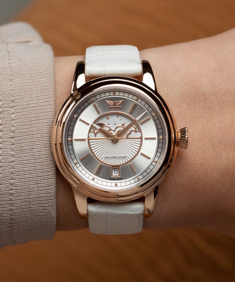 Orologio da Donna Aviator Douglas Moonflight