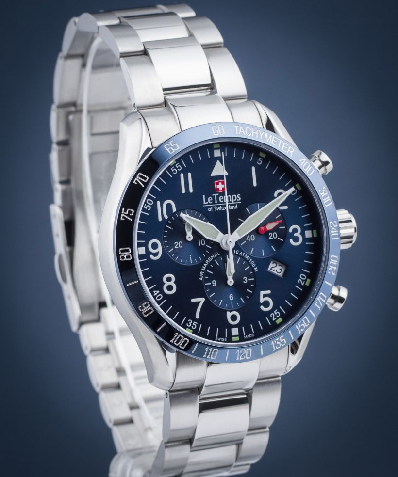 Orologio da Uomo Le Temps Air Marshal Chronograph