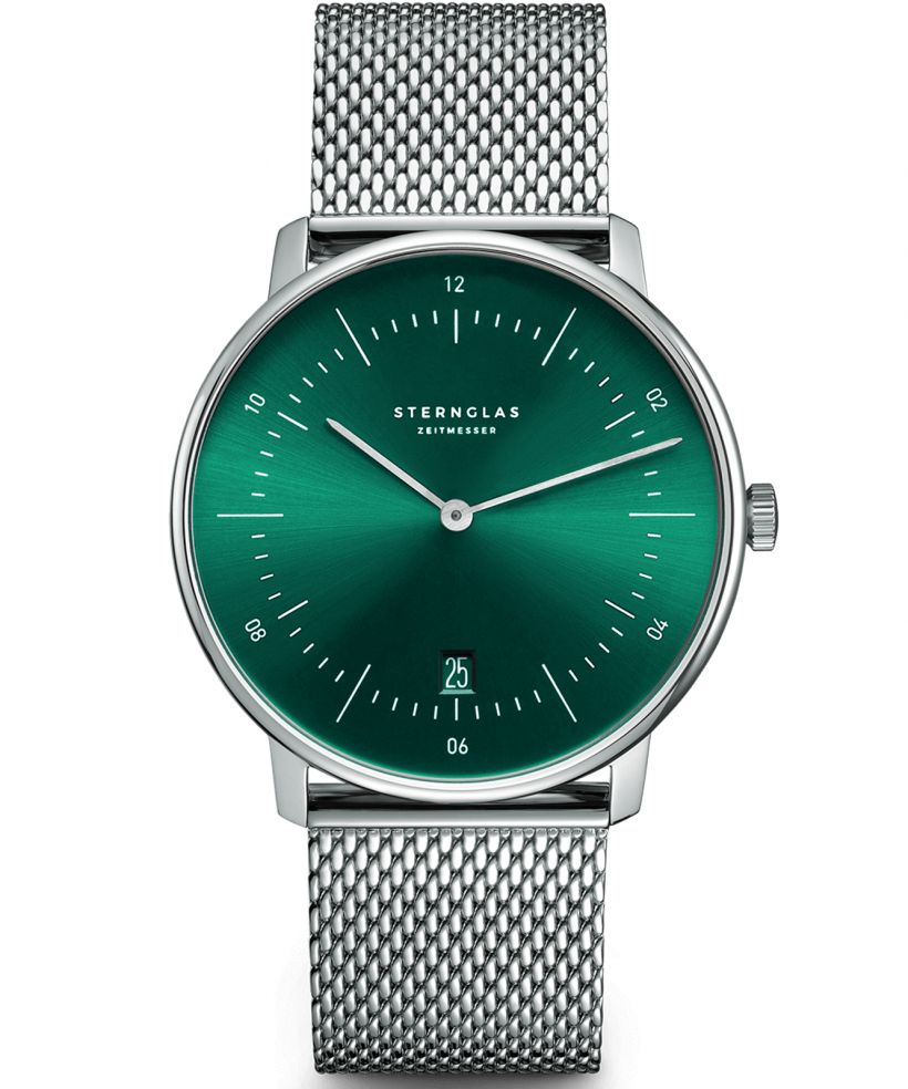 Orologio da Uomo Sternglas Naos Green Zeitmesser