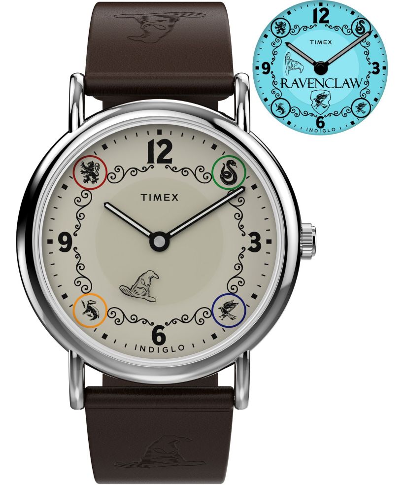 Orologio Unisex Timex Harry Potter X Weekender Ravenclaw House 38mm Leather Strap