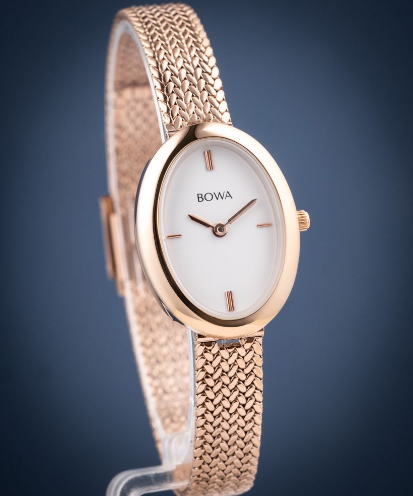 Orologio da Donna BOWA Oslo White Rose-Gold Mesh 23