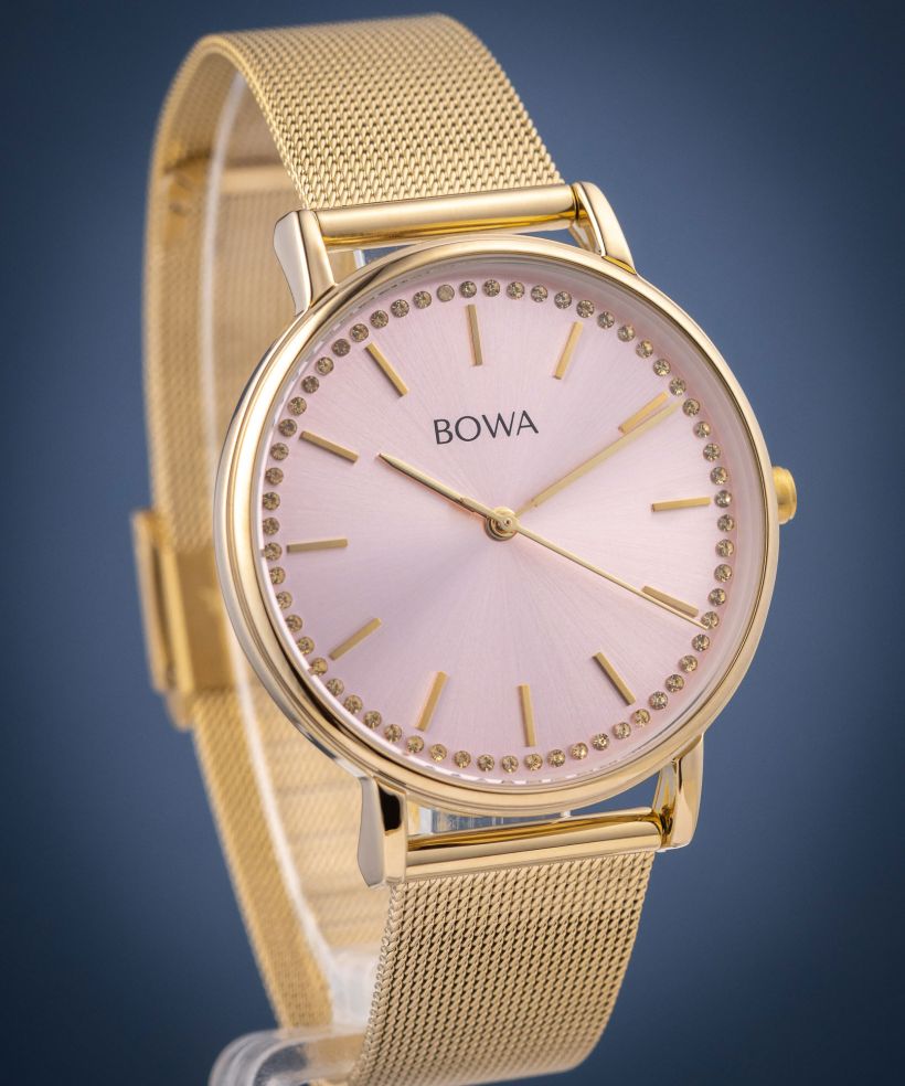 Orologio da Donna BOWA Rio Rose-Gold Gold Mesh 38