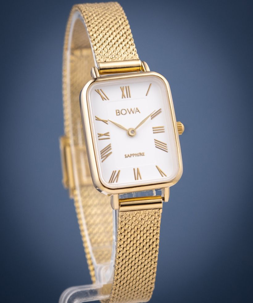 Orologio da Donna BOWA Dubai White-Gold Mesh 20