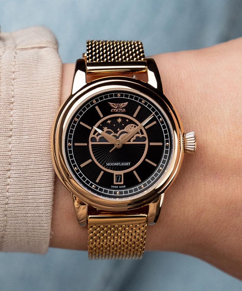 Orologio da Donna Aviator Douglas Moonflight Limited Edition