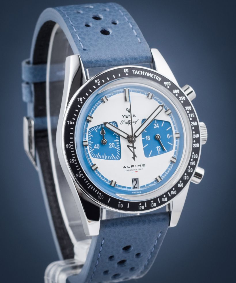 Orologio da Uomo Yema Rallygraf Meca Quartz Alpine Endurance Team