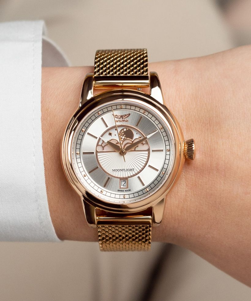 Orologio da Donna Aviator Douglas Moonflight Limited Edition