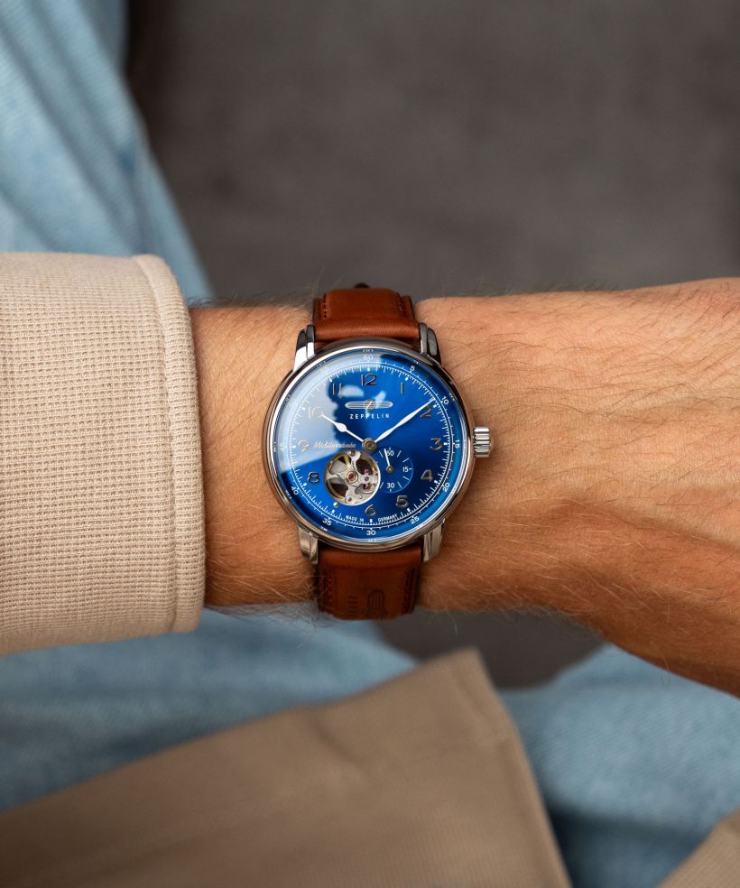 Orologio da Uomo Zeppelin Méditerranée Open Heart Automatic