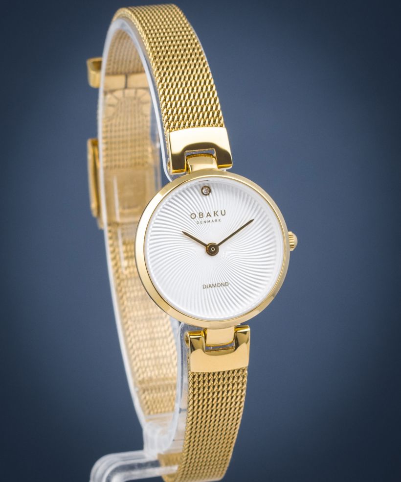 Orologio da Donna Obaku Diamant Petite Gold