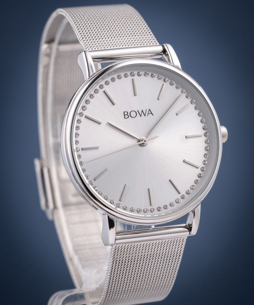 Orologio da Donna BOWA Rio Full Silver Mesh 38