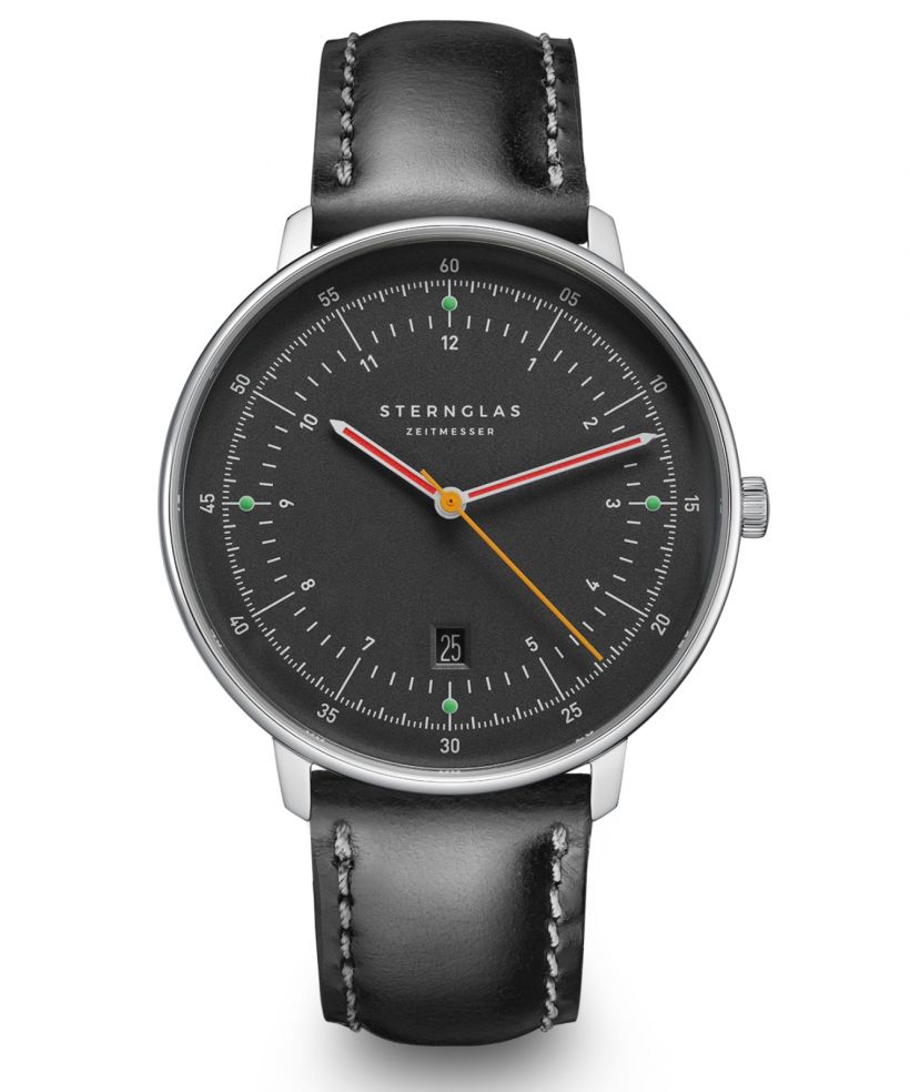 Orologio da Uomo Sternglas Hamburg Neugraphit Automatic