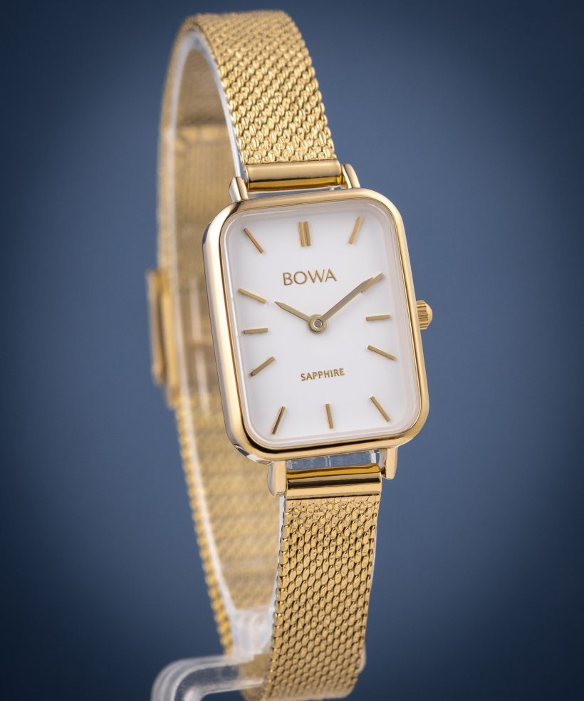 Orologio da Donna BOWA Dubai White-Gold Mesh 20