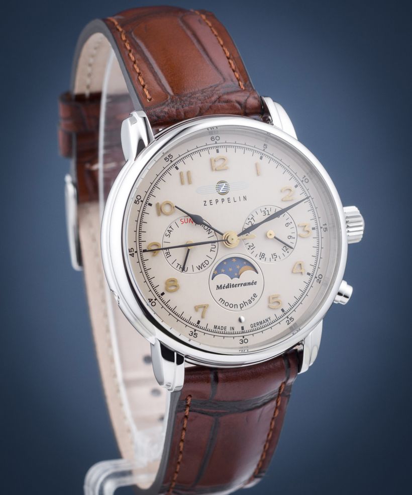 Orologio da Uomo Zeppelin Mediterranee Moonphase