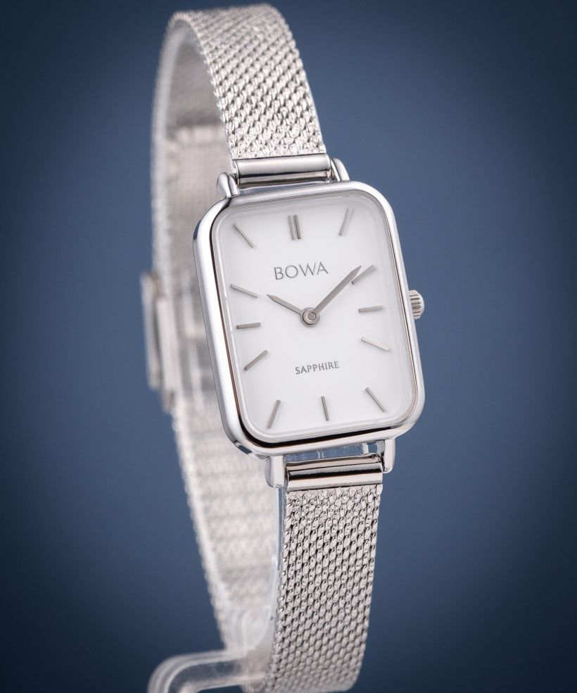 Orologio da Donna BOWA Dubai White-Silver Mesh 20