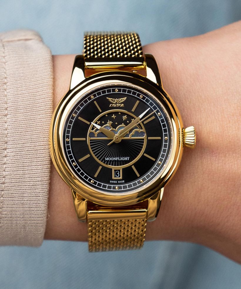 Orologio da Donna Aviator Douglas Moonflight Limited Edition