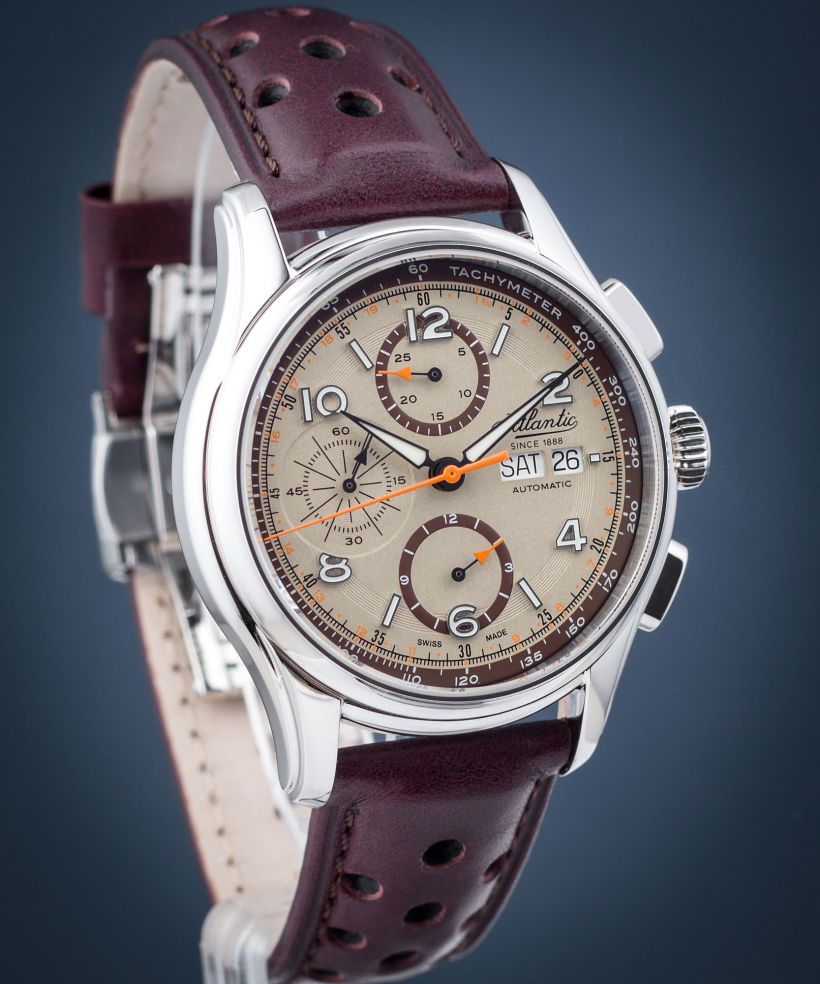 Orologio da Uomo Atlantic Worldmaster Prestige Valjoux Chronograph