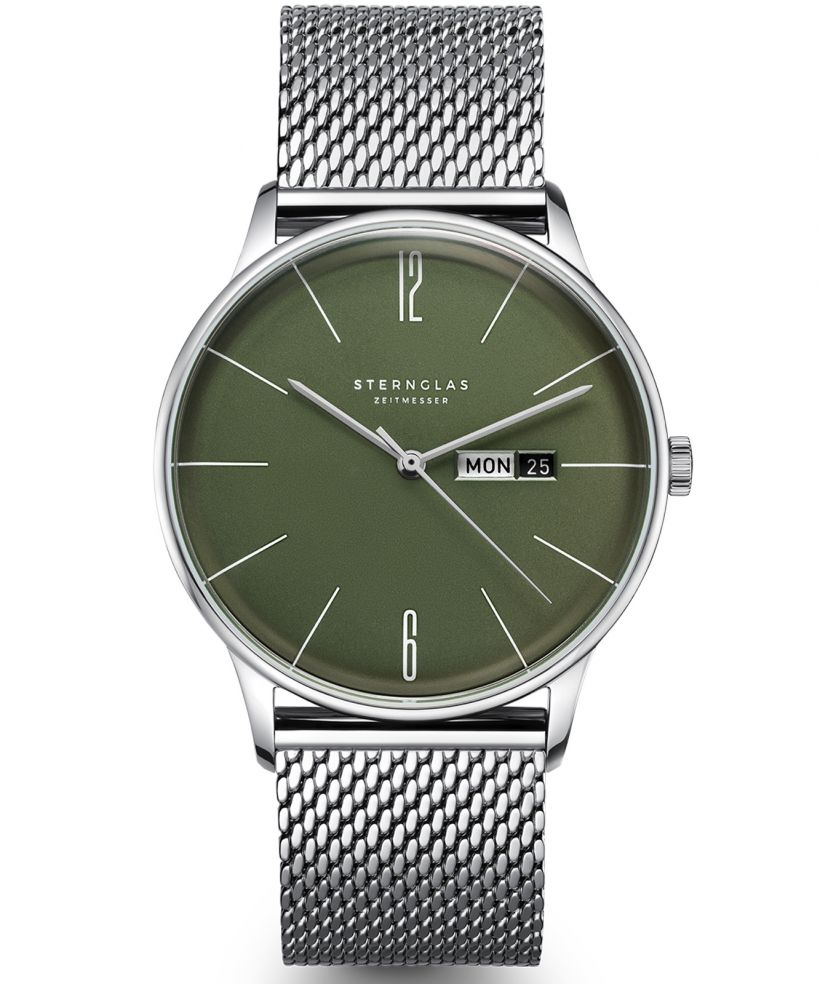 Orologio da Uomo Sternglas Berlin Olive Green