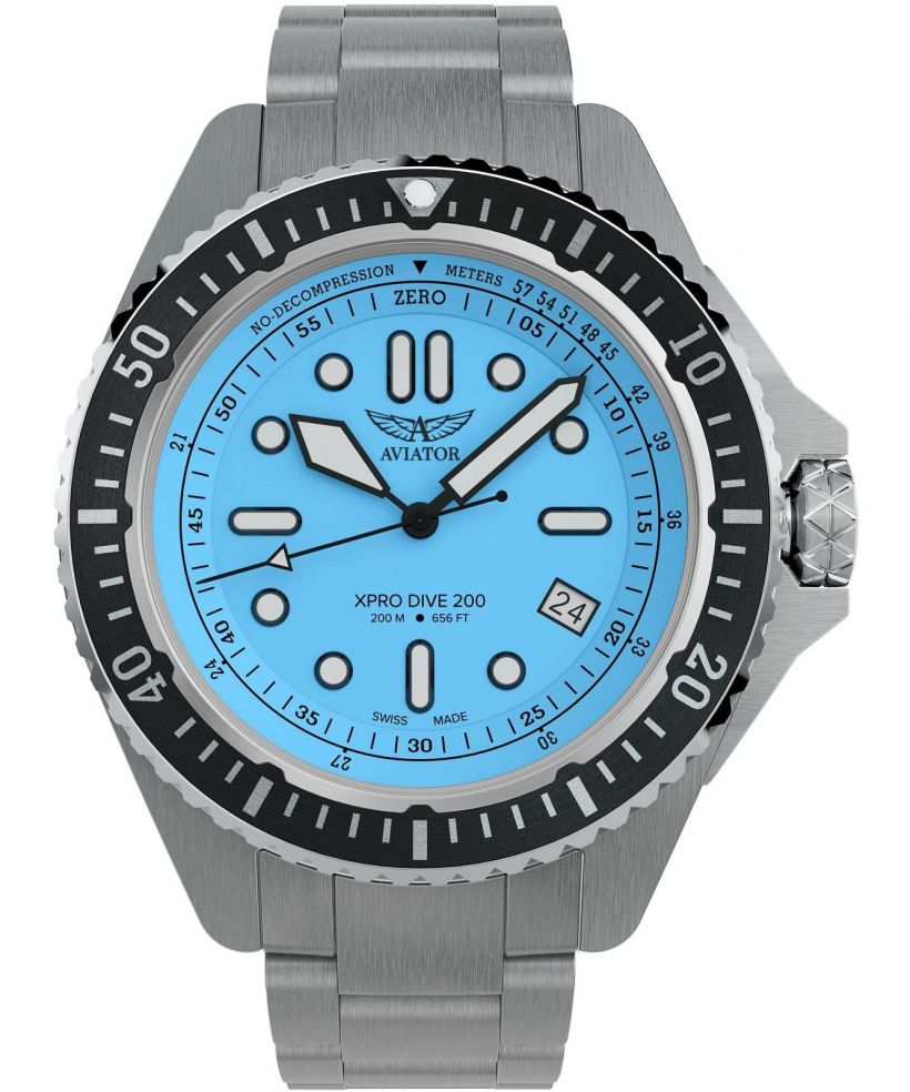 Orologio da Uomo Aviator XPRO Dive 200