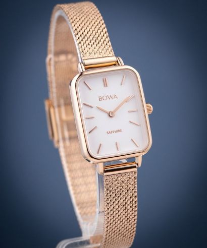 Orologio da Donna BOWA Dubai White Rose-Gold Mesh 20