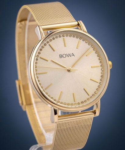 Orologio da Donna BOWA Rio Full Gold Mesh 38