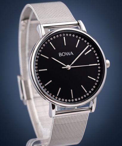 Orologio da Donna BOWA Rio Black-Silver Mesh 38