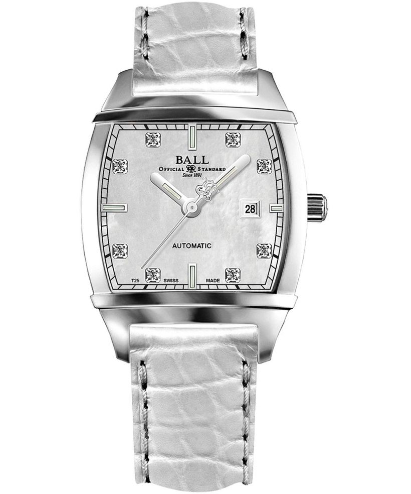 Orologio da Donna Ball Transcendent Pearl Diamond Automatic