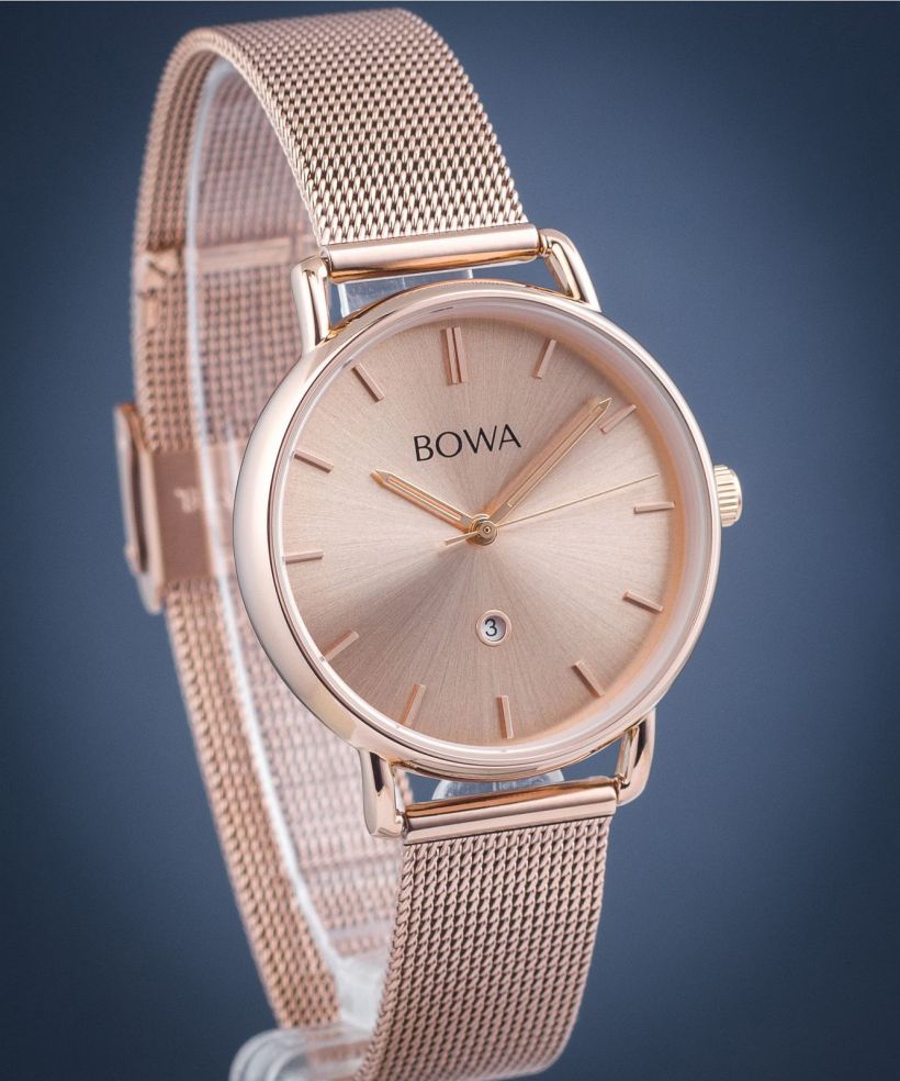 Orologio da Donna BOWA Milan Full Pink Gold Mesh 34