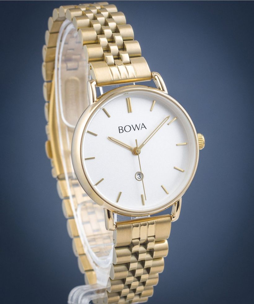 Orologio da Donna BOWA Milan White Gold Steel 34