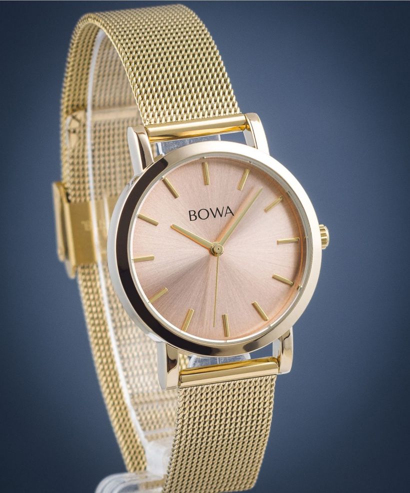 Orologio da Donna BOWA Tokyo Pink-Gold Mesh 33