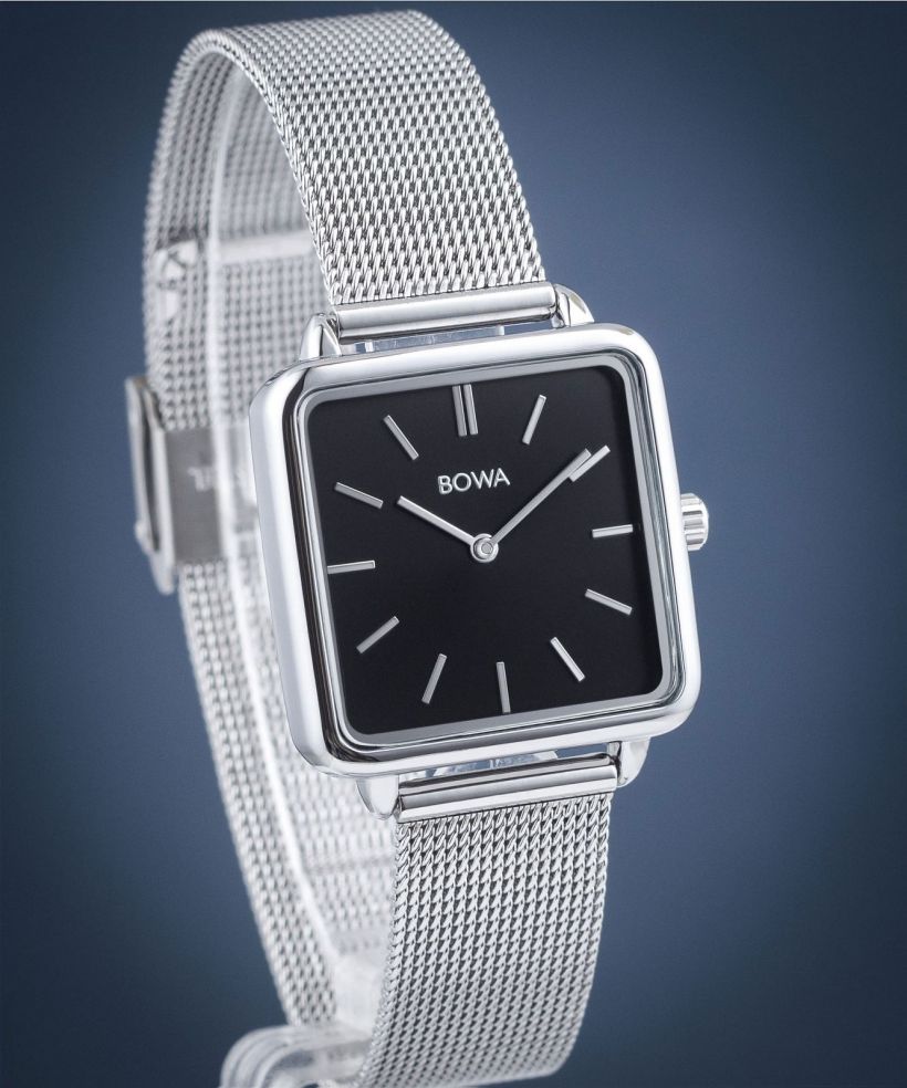 Orologio da Donna BOWA Vienna Black Silver Mesh 29