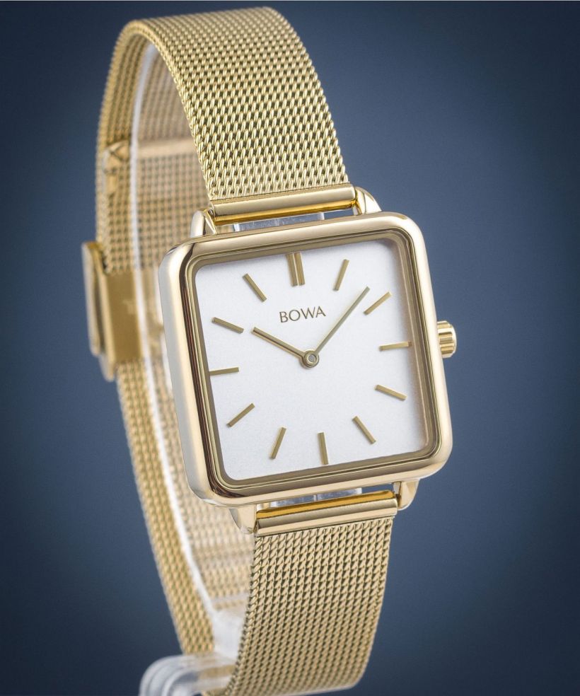 Orologio da Donna BOWA Vienna White Gold Mesh 29