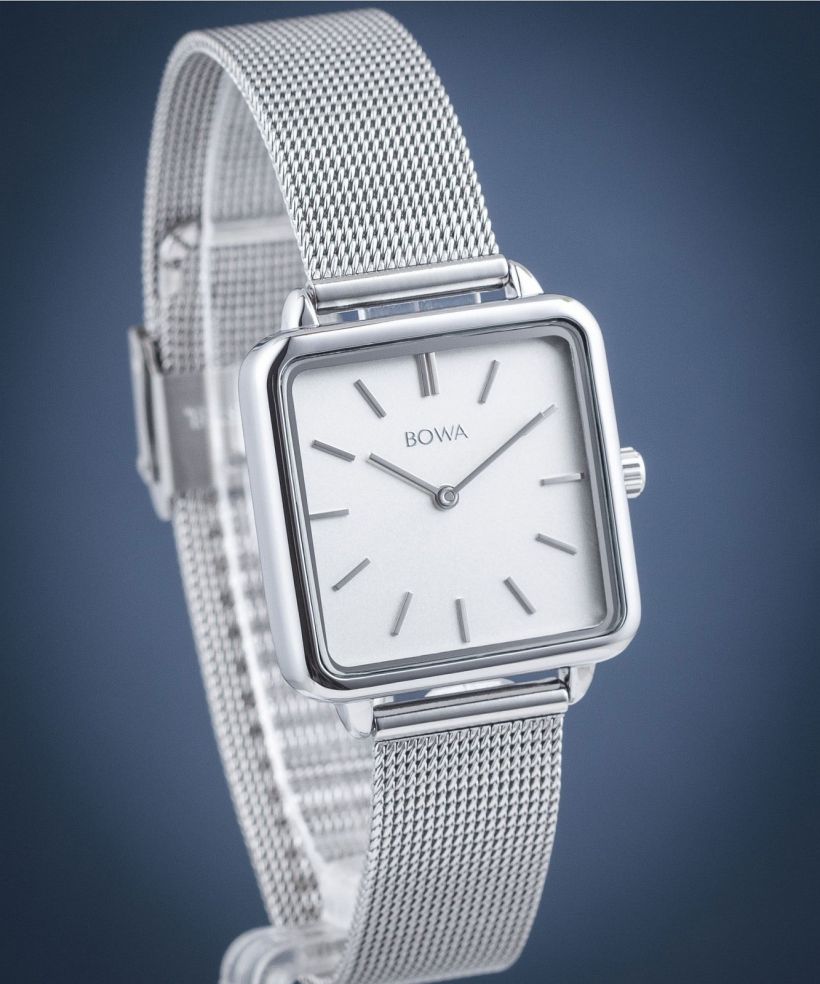 Orologio da Donna BOWA Vienna White Silver Mesh 29