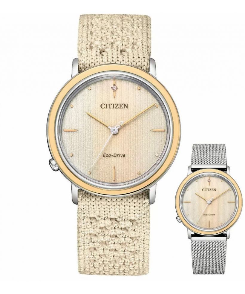 Orologio da Donna Citizen Sapphire Diamonds Solar Gift Set