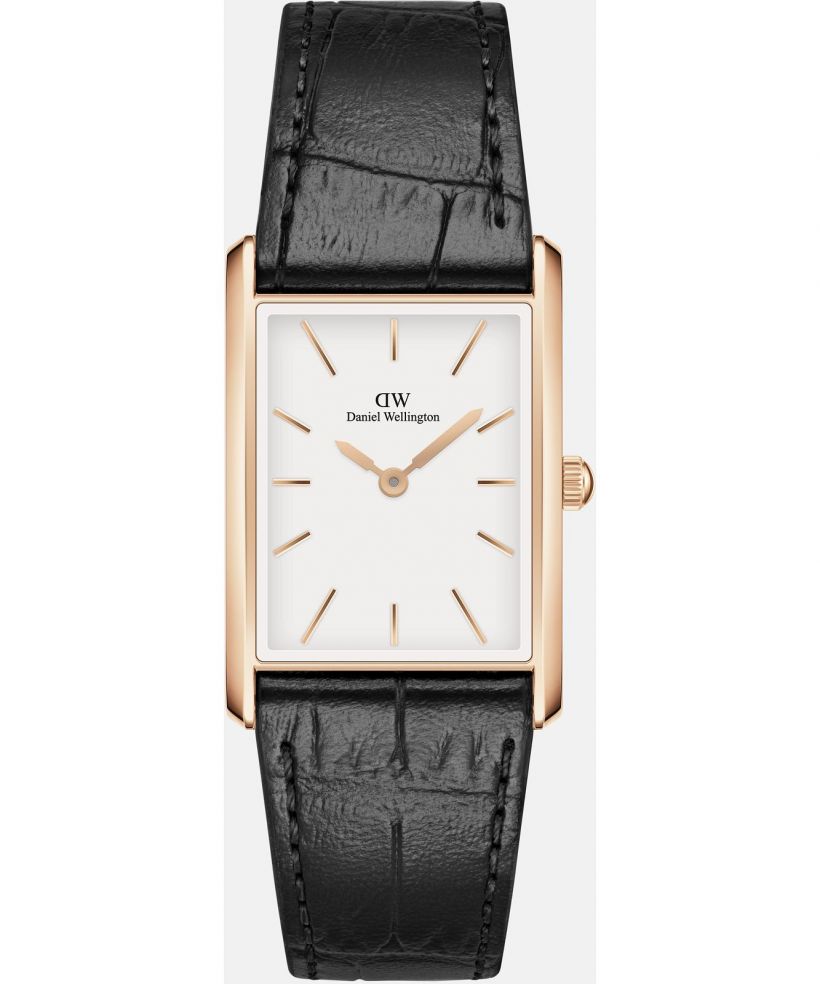 Orologio da Donna Daniel Wellington Bound Black Crocodile Rose Gold 24