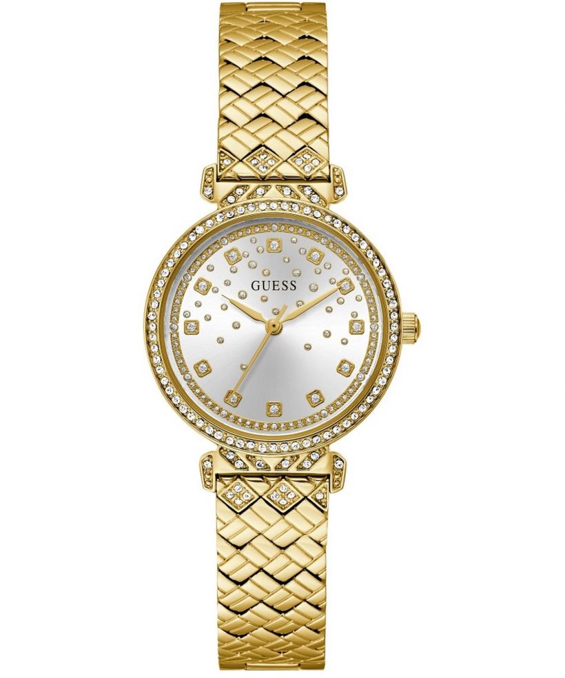 Guess W1296L3 Orologio Da Donna - Quadrante Rosso E Cinturino In Silicone - 38mm - 3
