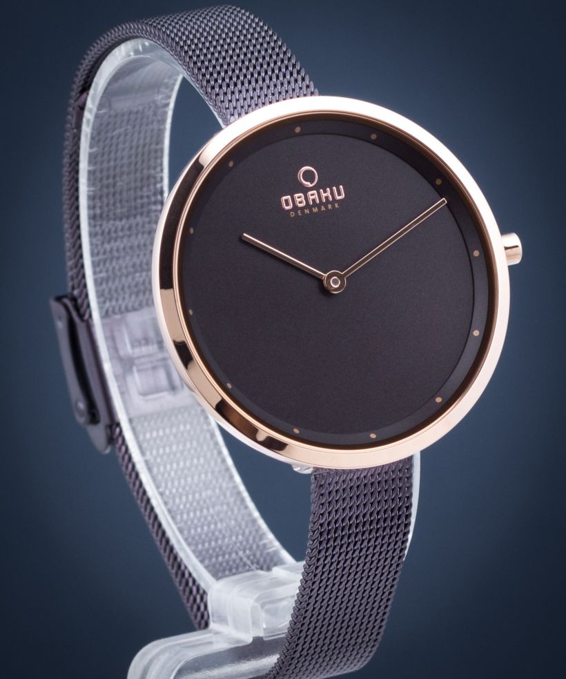 Orologio da Donna Obaku Dok Walnut