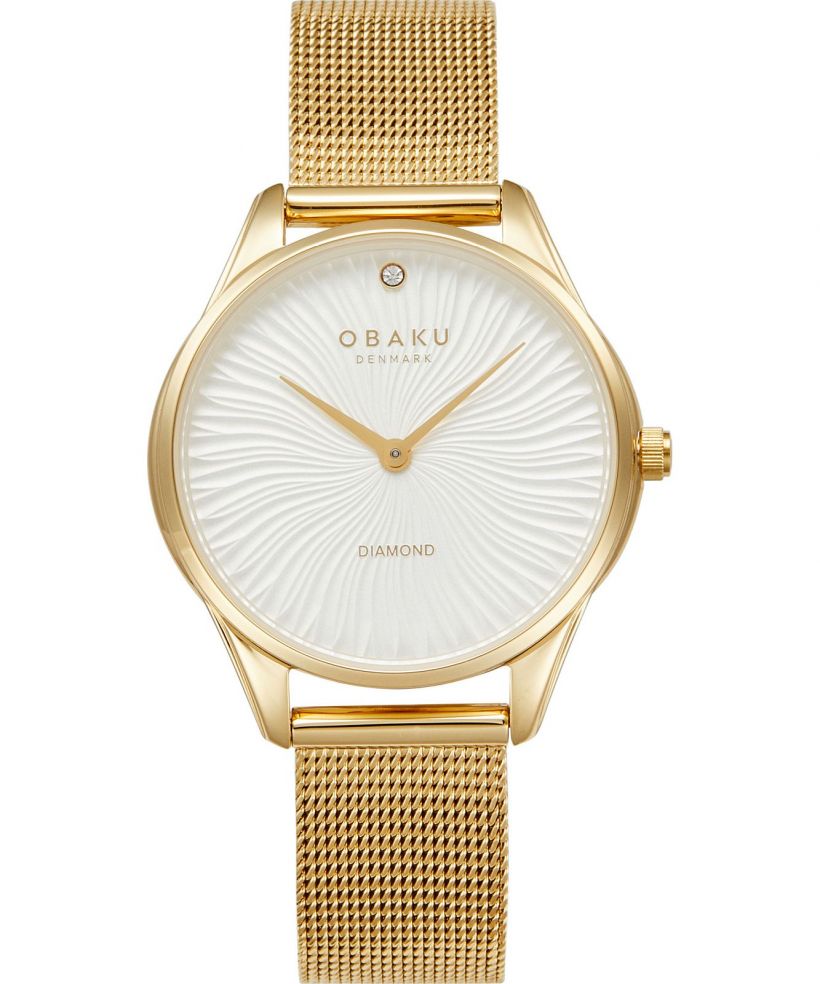 Orologio da Donna Obaku Smykke Gold