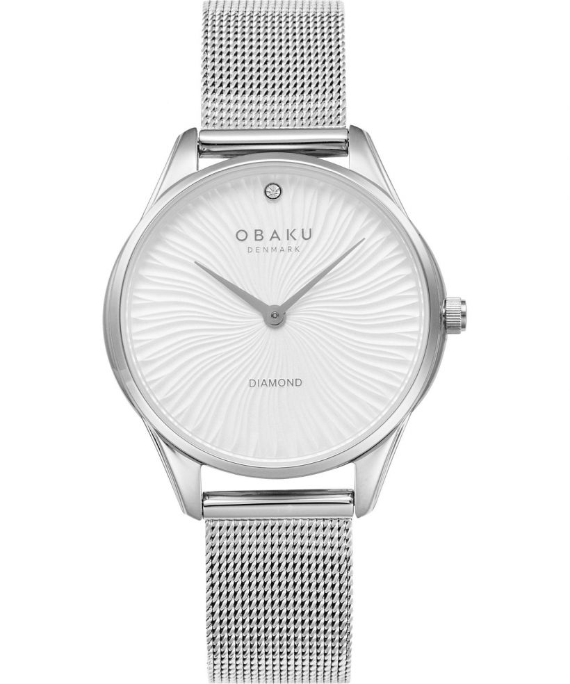 Orologio da Donna Obaku Smykke Silver