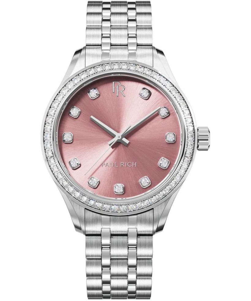 Orologio da Donna Paul Rich Crystelle Silver Pink