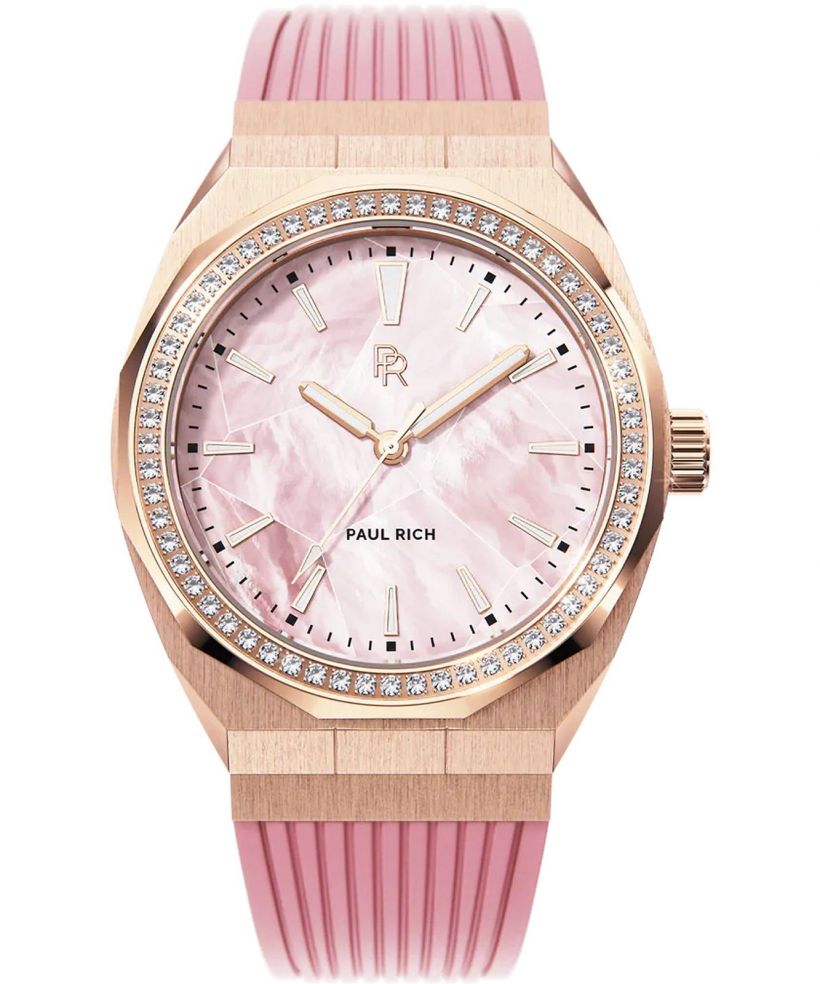 Orologio da Donna PAUL RICH Heart of the Ocean Pink Rose Gold