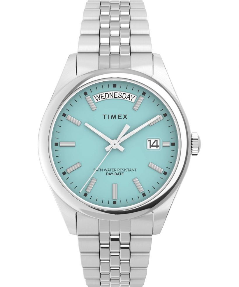 Orologio da Donna Timex Legacy Day and Date Tiffany Blue