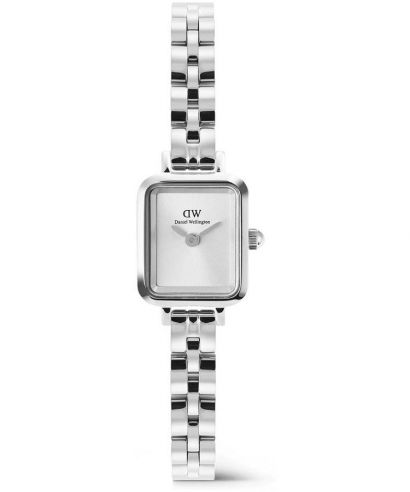 Orologio da Donna Daniel Wellington Quadro Mini Arch 3-link White Sunray Silver